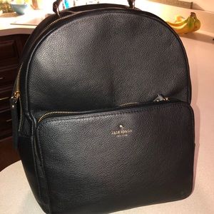 Kate spade black backpack